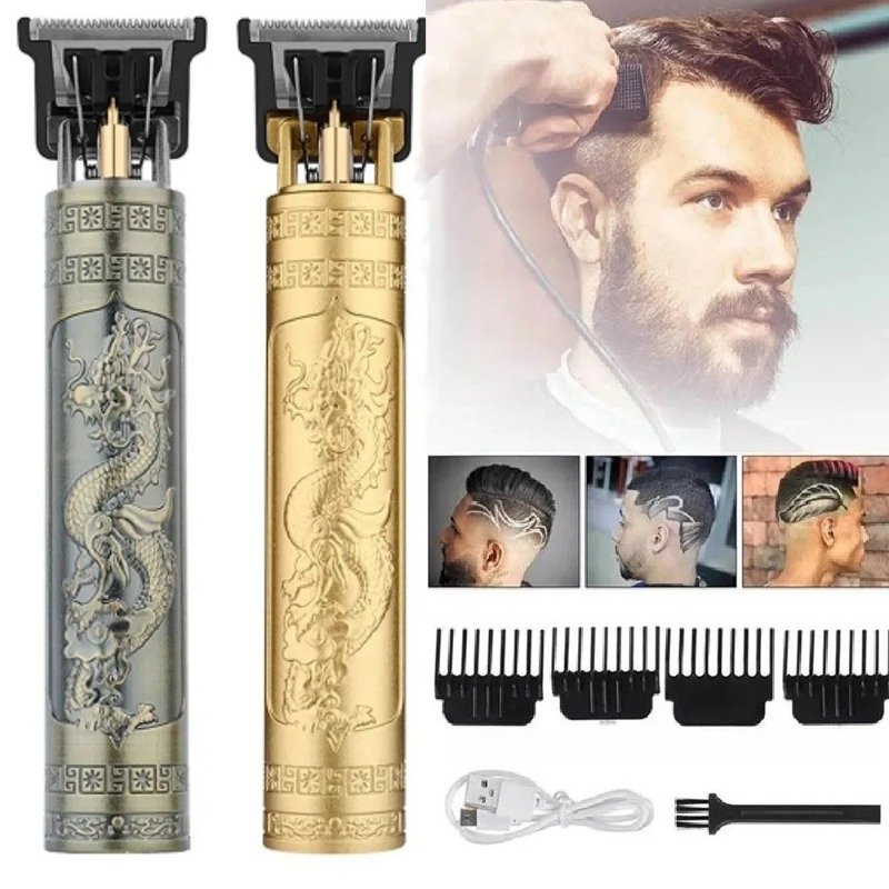 Men'S Grooming Haircut - เครื่องโกนหนวดไฟฟ้า T9 แบบไร้สายสำหรับผู้ชาย พร้อมหวีรองตัด 4 ขนาด