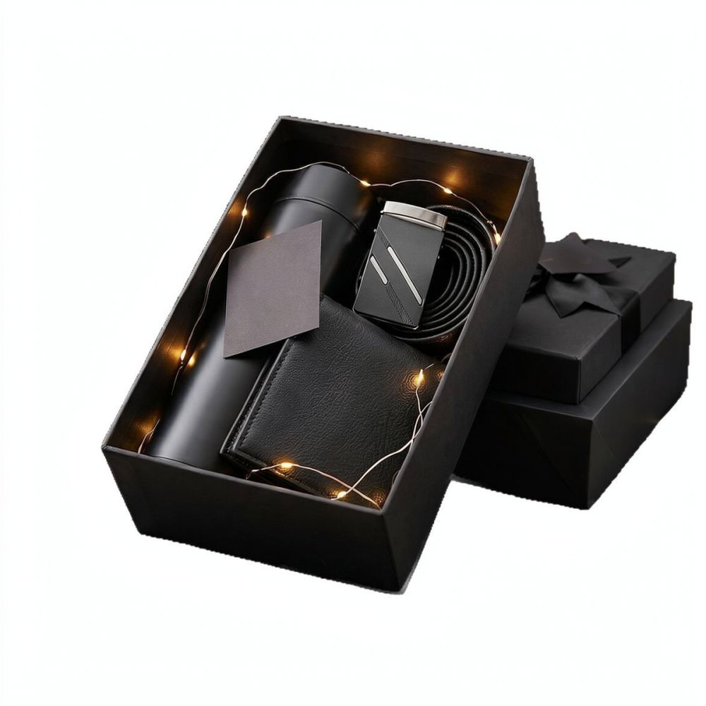 Men'S Grooming Accessories Kit - ชุดอุปกรณ์เสริมสำหรับผู้ชายสุดหรู เหมาะสำหรับใช้ในโอกาสทางธุรกิจ ดีไซน์สวยงามและใช้งานได้จริง ชุดดูแลความงามสำหรับใช้ในชีวิตประจำวัน กล่องของขวัญสำหรับวันเกิดและวันครบรอบสำหรับผู้ชาย
