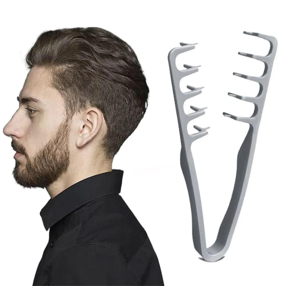 Men'S Grooming Hairstyles - หวีจัดแต่งทรงผมแบบซี่กว้างเพิ่มวอลลุ่ม เครื่องมือจัดแต่งทรงผมแบบม้วนผม หวีเพิ่มวอลลุ่มและจัดแต่งทรงผมสำหรับผู้ชาย อุปกรณ์เสริมสำหรับจัดแต่งทรงผม