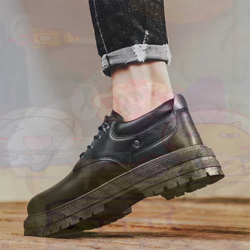 Men'S Grooming Uk - Dark Natural หนังแฟชั่น Trainers เทนนิสรองเท้าผ้าใบผู้ชายรองเท้าแฟชั่นรองเท้าผ้าใบคุณภาพกีฬาราคาต่ําสุขภาพ
