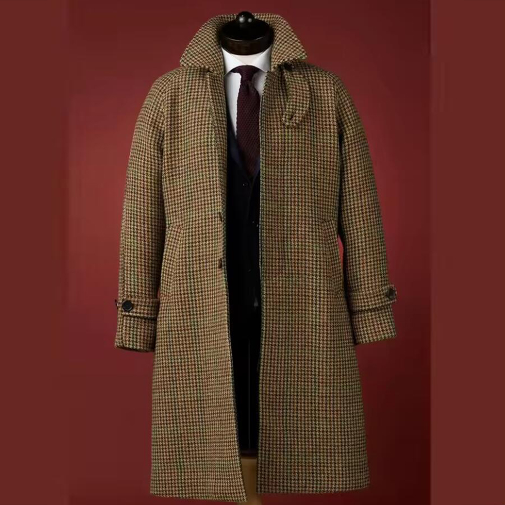 เสื้อโค้ทผู้ชายลายสก็อตทันสมัย - Men Grooming Outfit บทวิจารณ์และราคา