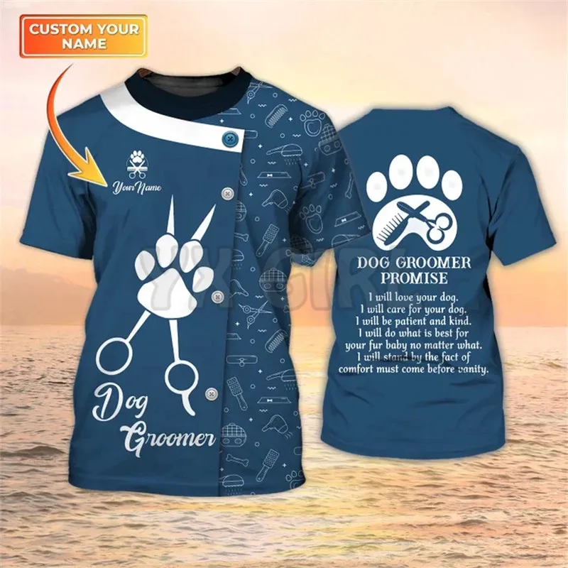 เสื้อยืด 3 มิติลายช่างตัดขนสุน - Men Grooming Usa บทวิจารณ์และราคา