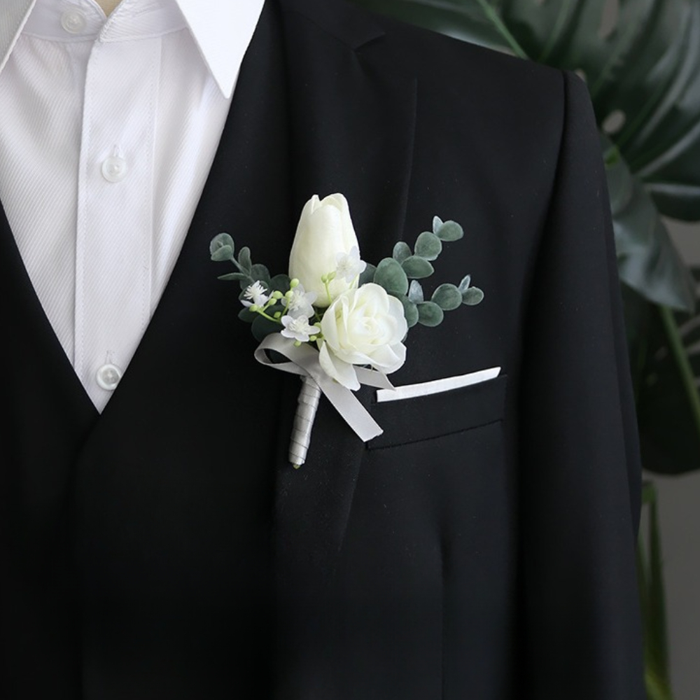 เจ้าบ่าว Boutonniere ตกแต่งงาน - Men'S Grooming For Marriage บทวิจารณ์และราคา