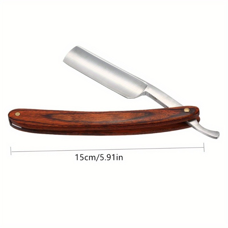 มีดโกนหนวดแบบพับได้ทรงตรงสไตล์ - Straight Razor Safety บทวิจารณ์และราคา