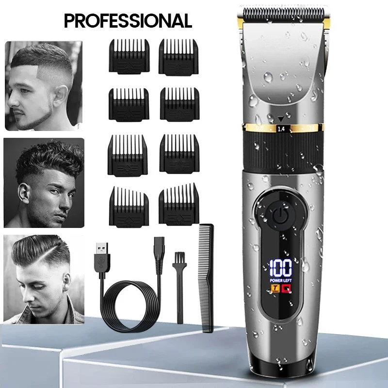 เครื่องตัดแต่งผมไฟฟ้าที่ตัดขนแ - Men'S Grooming Haircut บทวิจารณ์และราคา