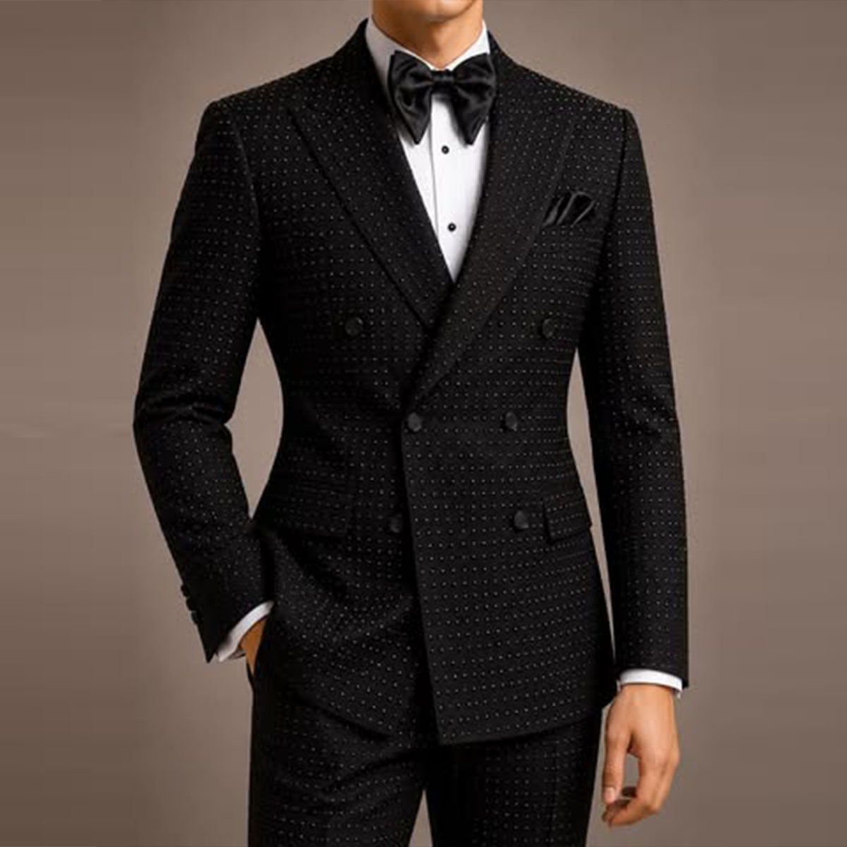 ชุดสูทผู้ชายหรูหราตกแต่งด้วยโล - Men Grooming Outfit บทวิจารณ์และราคา