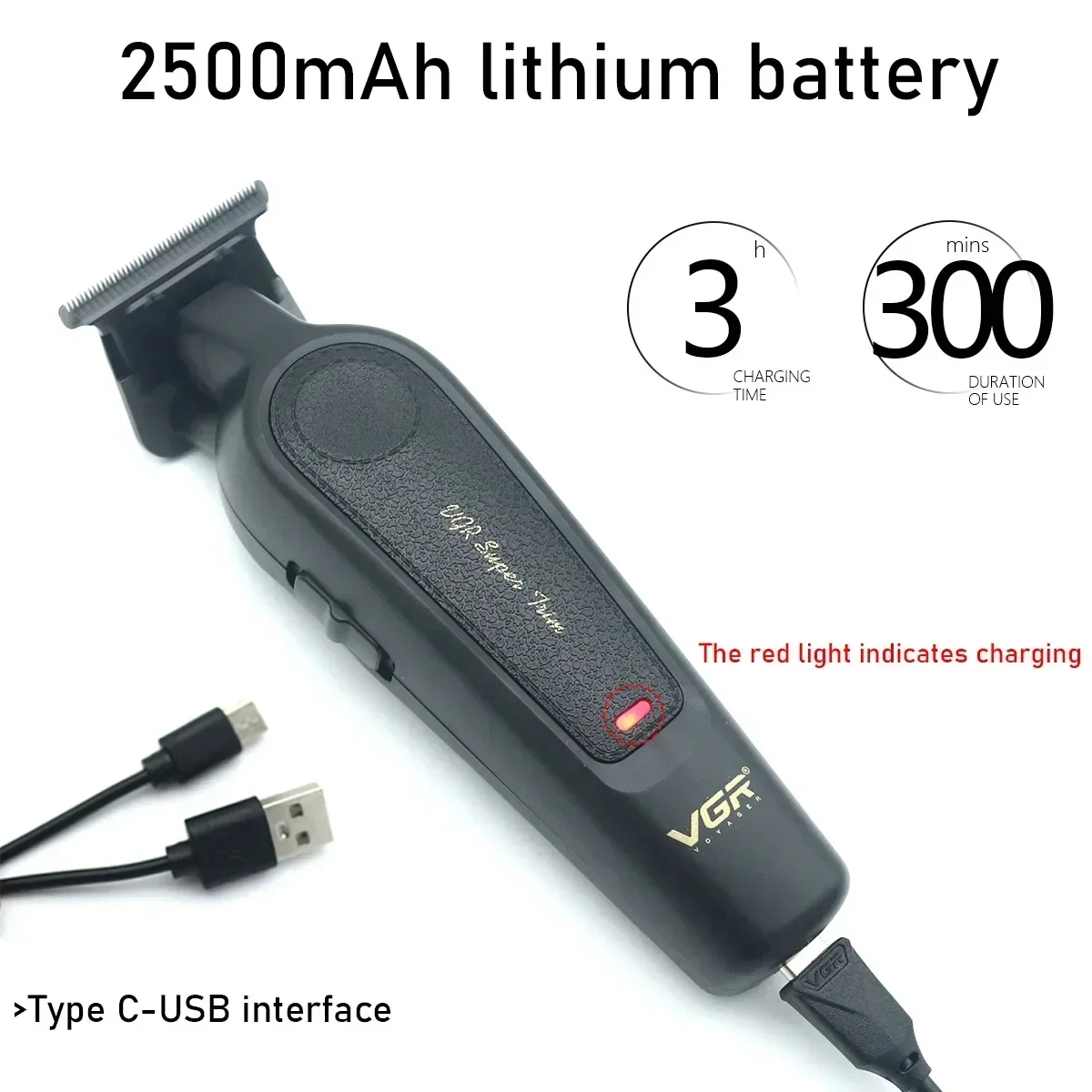 VGR V-995 ปัตตาเลี่ยนไฟฟ้าสำหร - Men'S Grooming Haircut บทวิจารณ์และราคา
