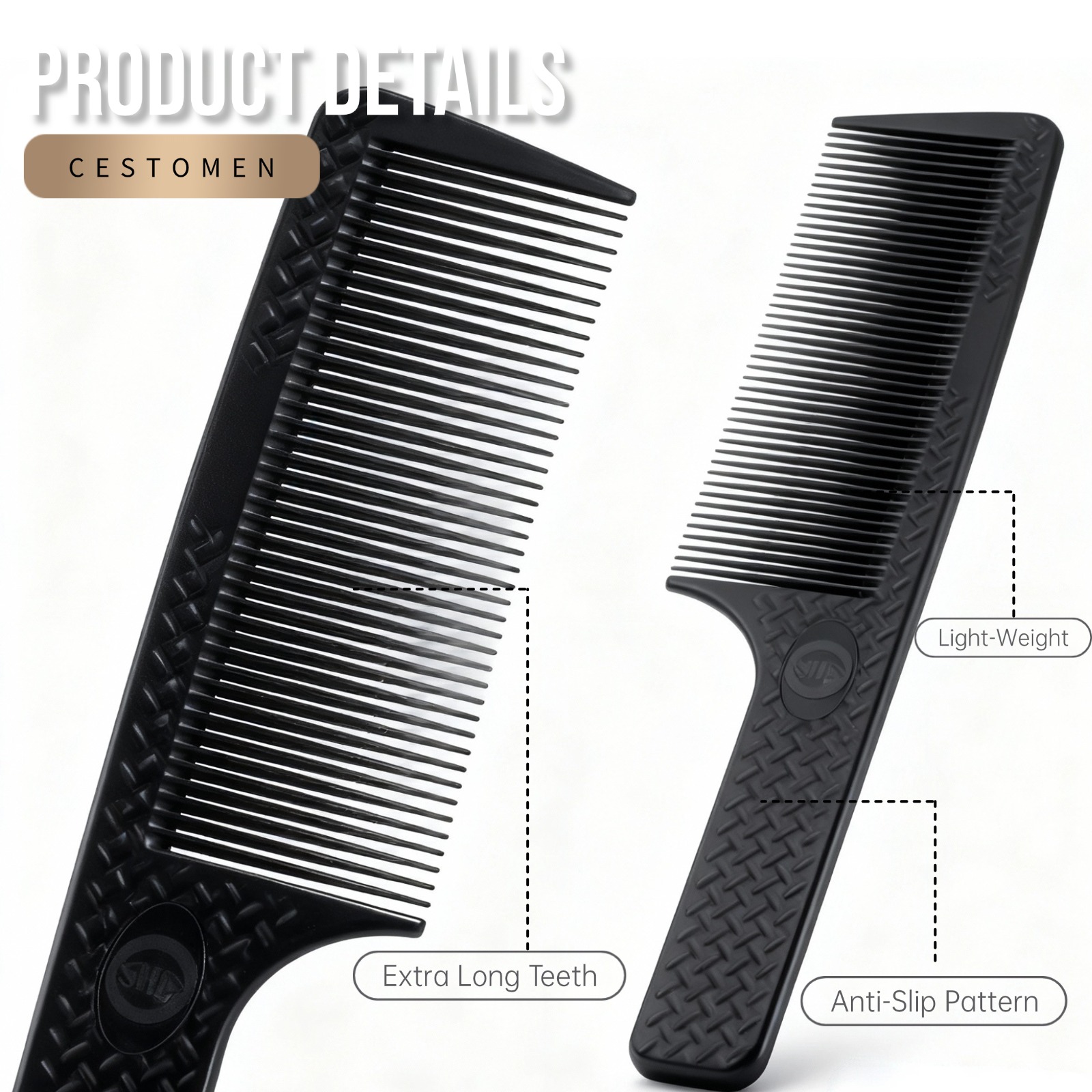 ชุดหวีตัดผมมืออาชีพ 3 ชิ้น – ด - Men'S Grooming Hairstyles บทวิจารณ์และราคา