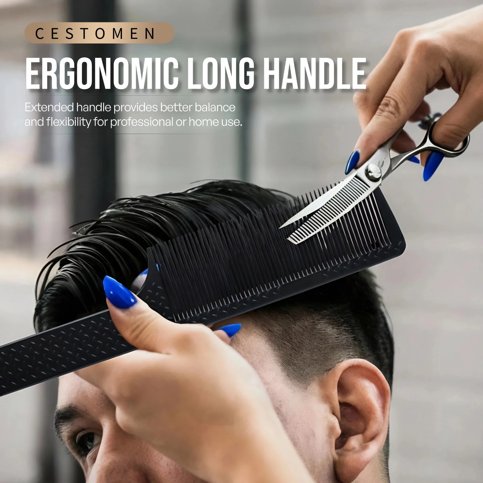 ชุดหวีตัดผมมืออาชีพ 3 ชิ้น – ด - Men'S Grooming Hairstyles บทวิจารณ์และราคา