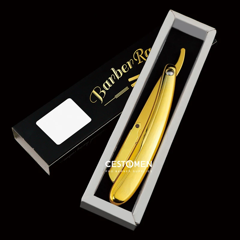 Professional ชุบตัดผมมีดโกนมีด - Straight Razor Safety บทวิจารณ์และราคา