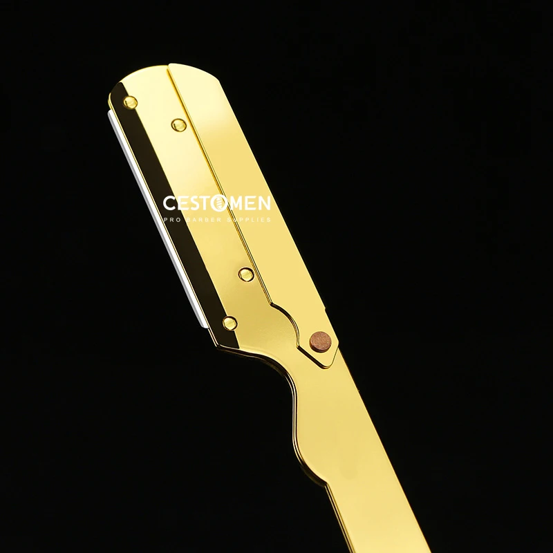 Professional ชุบตัดผมมีดโกนมีด - Straight Razor Safety บทวิจารณ์และราคา