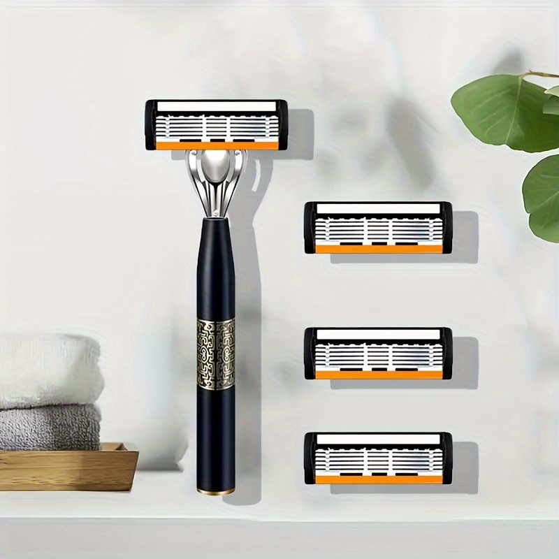 มีดโกนคลาสสิก 6 ชั้นมีดโกนสําห - Straight Razor Safety บทวิจารณ์และราคา