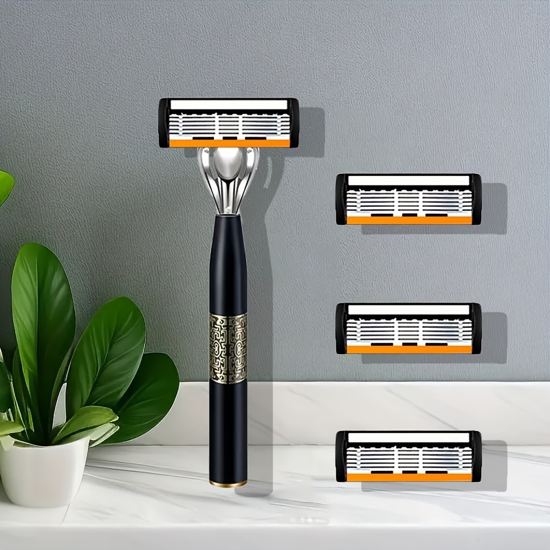 มีดโกนคลาสสิก 6 ชั้นมีดโกนสําห - Straight Razor Safety บทวิจารณ์และราคา