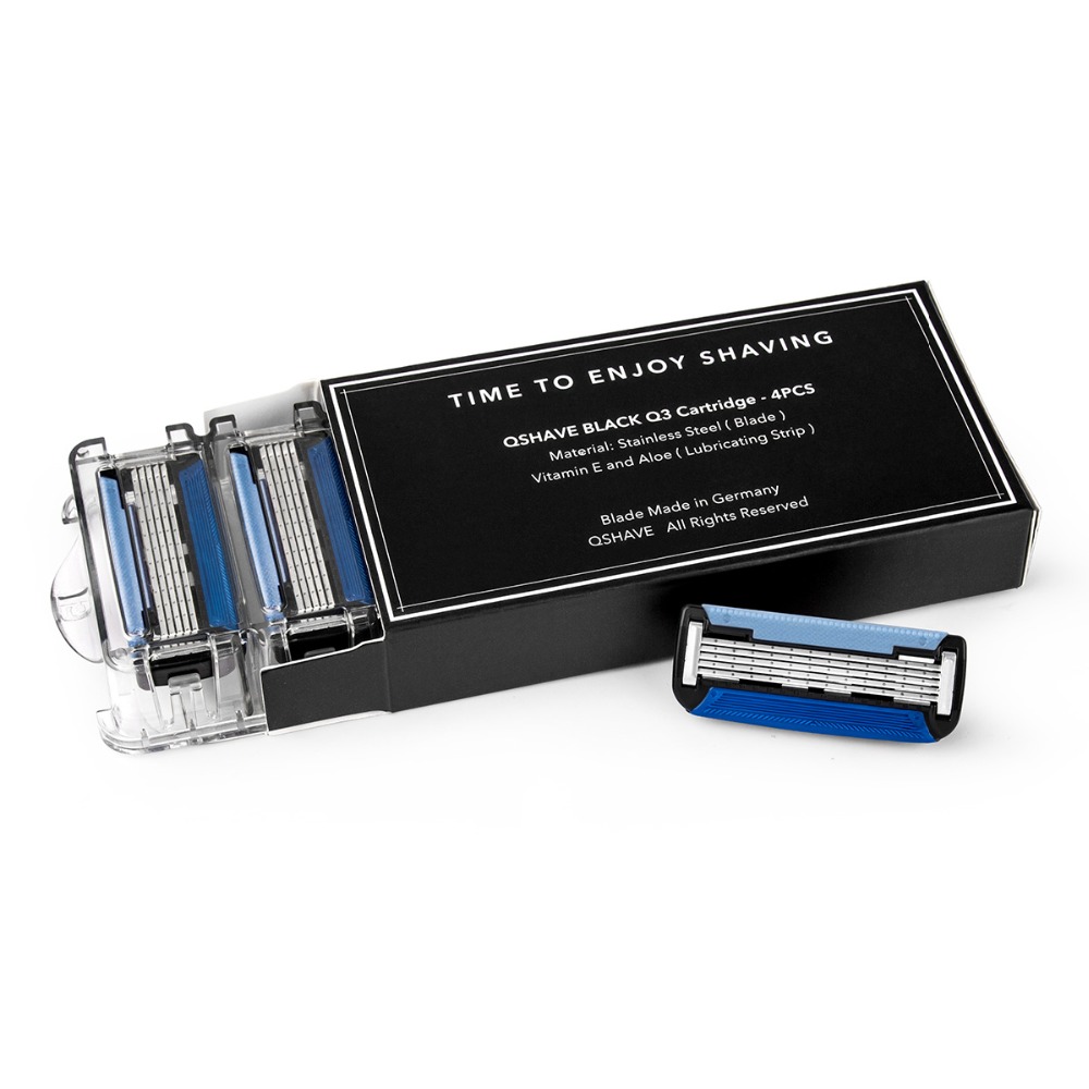 Qshave Black Spider Man ชุดโกน - Straight Razor Safety บทวิจารณ์และราคา