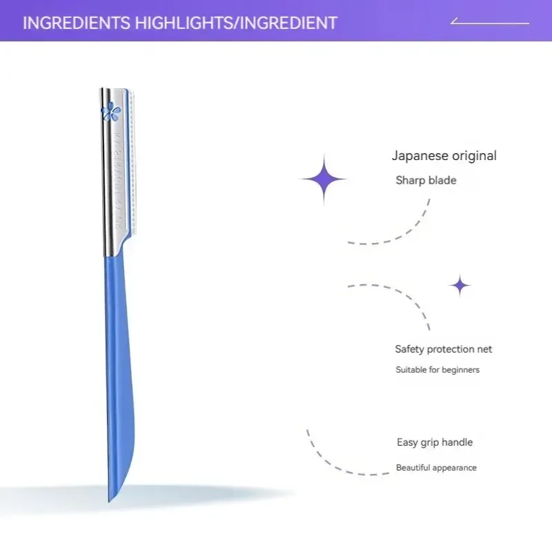 มีดโกนคิ้ว5ชิ้นใบมีดปลอดภัยสำห - Straight Razor Safety บทวิจารณ์และราคา