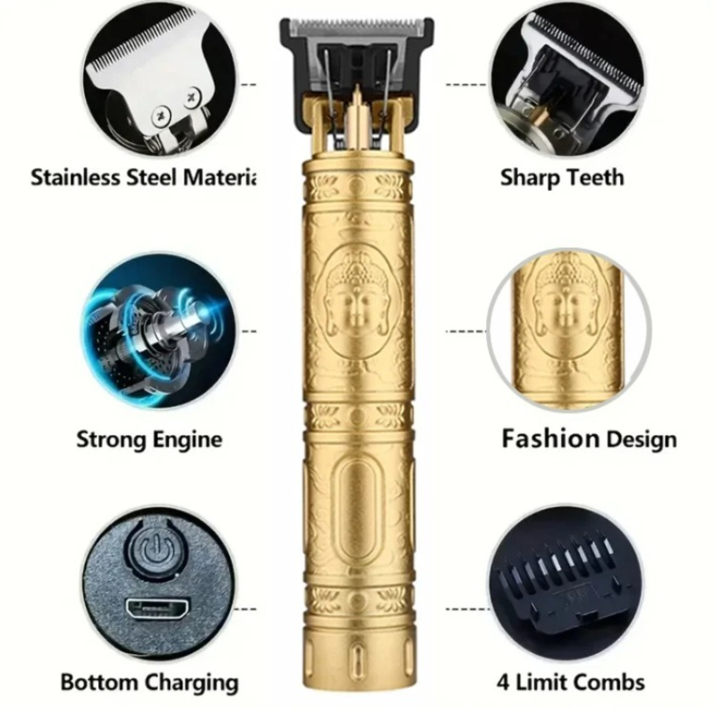 เครื่องตัดขนหนวดไฟฟ้า T9 แบบไร - Men'S Grooming Haircut บทวิจารณ์และราคา
